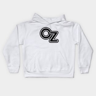 Vintage Wizard of Oz Letters Kids Hoodie